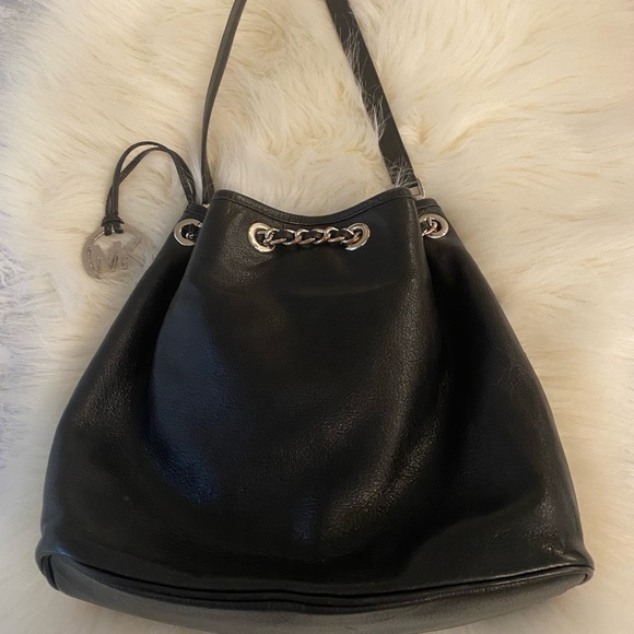 Metallic Frankie Mesh Leather And Chainmail Shoulder Bag - Picture 2 of 4